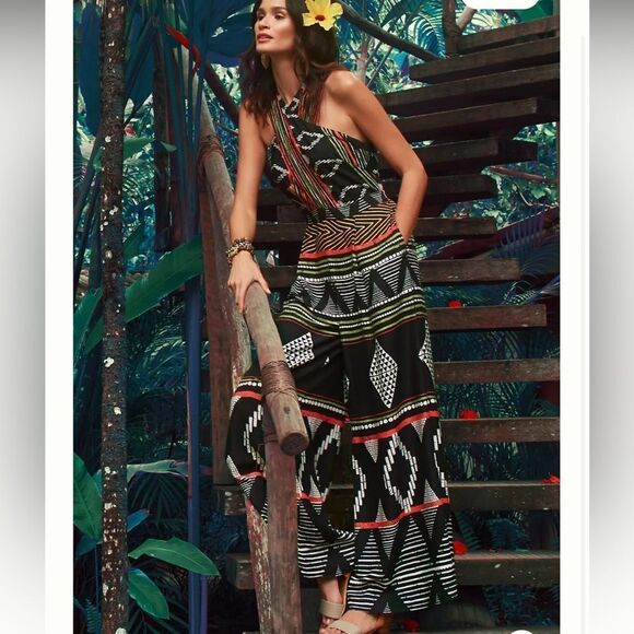 Anthropologie Elevenses Amapa Jumpsuit 2 - Picture 9 of 9